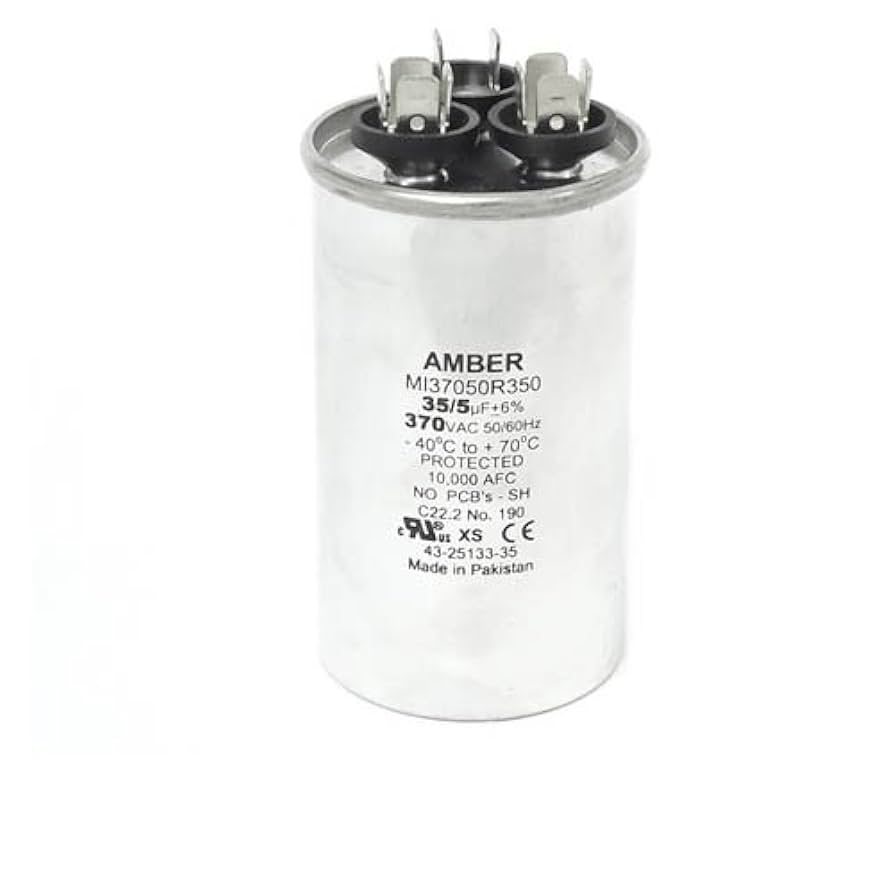 43-101665-44 -Rheem OEM Round Replacement Dual Run Capacitor